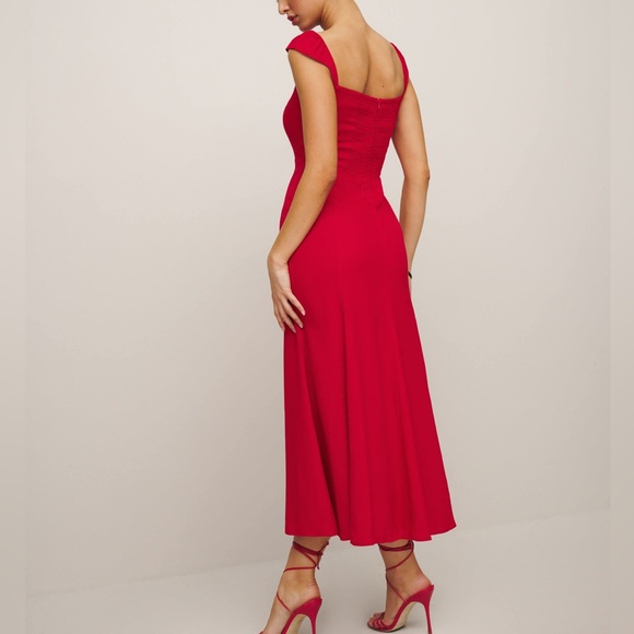 Reformation Red Maxi Dress - Picture 2 of 5
